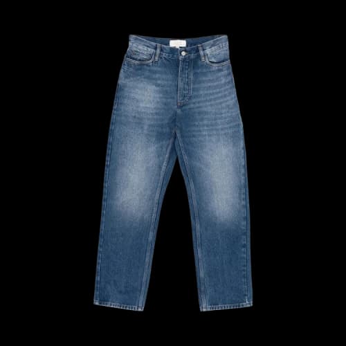 Studio Nicholson Boyfriend Pant 'Worn Wash Indigo'