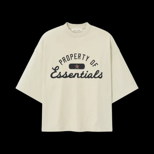 Fear of God Essentials Astros Merch Tee 'Sandstone'