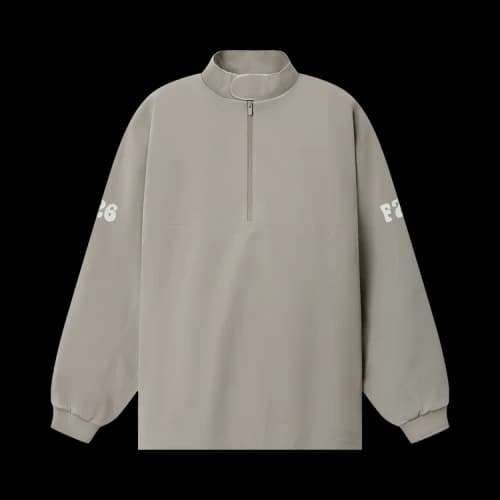Fear of God Essentials Half Zip Track Jacket 'Seal'