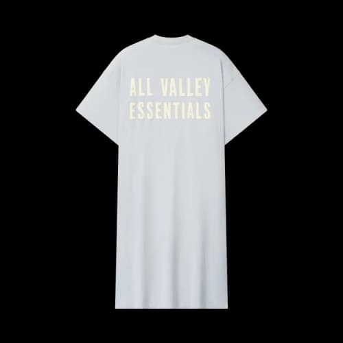 Fear of God Essentials Long Tshirt Dress 'Overcast'
