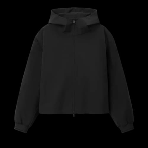Fear of God Essentials Full Zip Anorak 'Vintage Black'