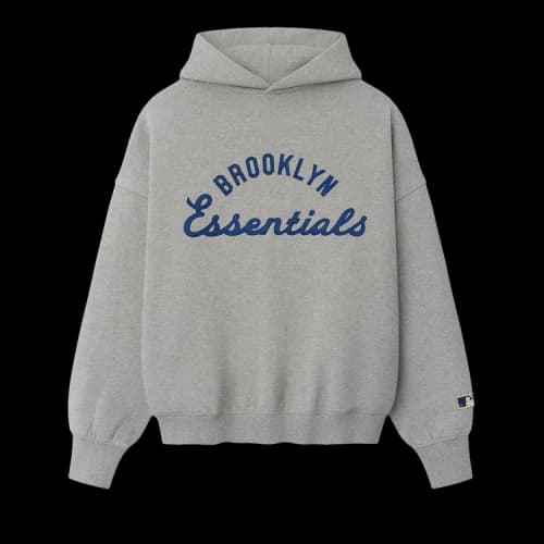 Fear of God Essentials Jackie Robinson Day Merch Hoodie 'Warm Heather'