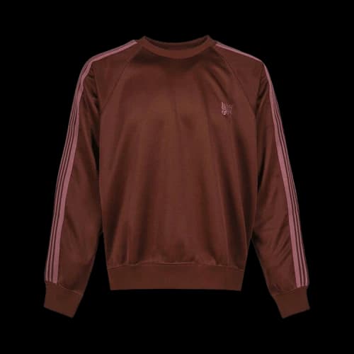 Needles Track Crew Neck Shirt 'Brown'