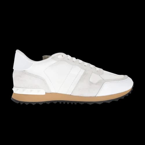 Valentino Rockrunner Rockstud Lace 'White Camo'