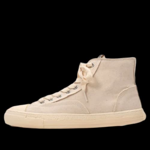 Maison MIHARA YASUHIRO PAST Sole Canvas High-top Sneaker 'White'