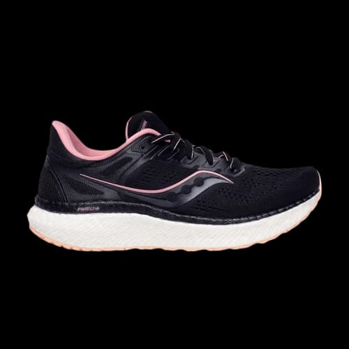 Saucony Hurricane 23 Black Rosewater (Women's) (Wide)