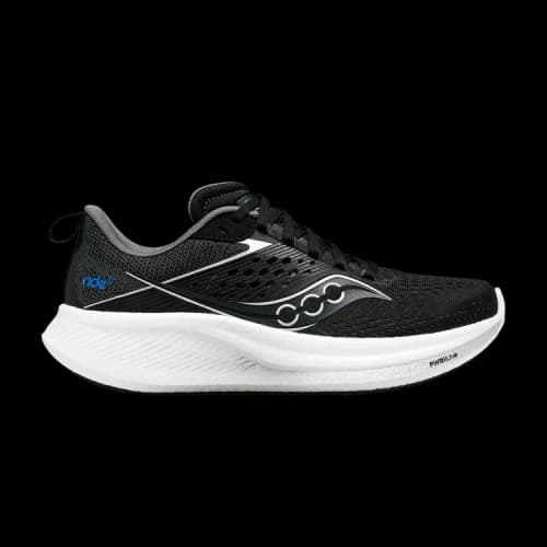 Saucony Ride 17 Wide 'Black White' (Women's)