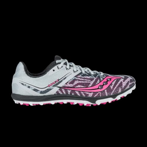 Saucony Havok XC Flat 'Silver Pink' (Women's)