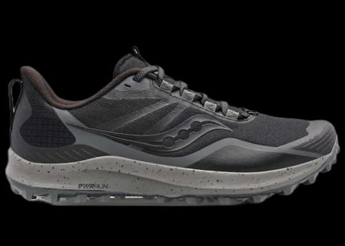 Saucony Peregrine 12 Black Charcoal