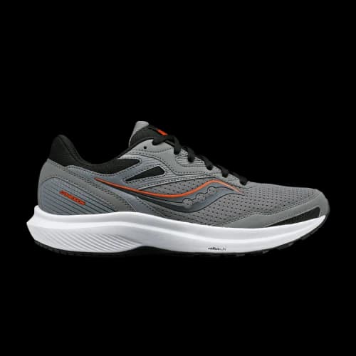 Saucony Cohesion 16 Wide 'Charcoal Orange'
