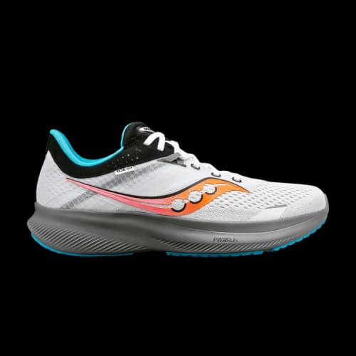 Saucony Ride 16 'White Pink Gravel'