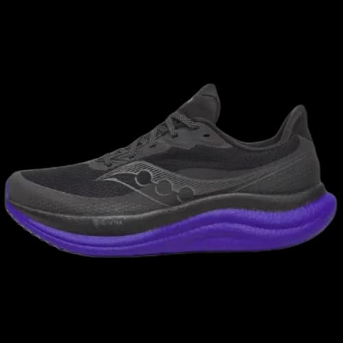 Saucony Triumph Victory 23 Low top Running Shoes Men's Black Purple