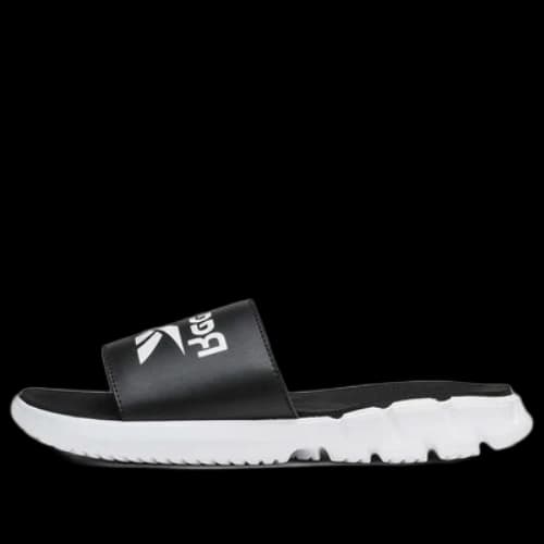 Reebok Ztaur Black Slippers 'Black White'