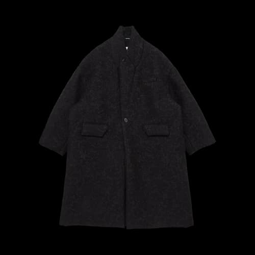 Maison Margiela Floral Embossed Coat 'Black'