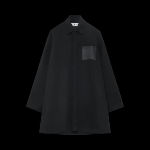 Loewe Trapeze Coat 'Black'