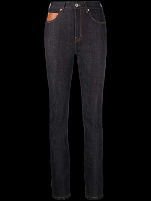 LOEWE Skinny Jeans in Denim Raw