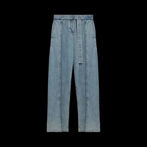 Loewe Belted Jeans 'Washed Denim'