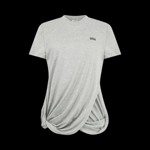 Loewe Draped Top 'Grey Melange'
