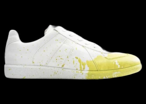 Maison Margiela Replica Paint Splatter White Cedro