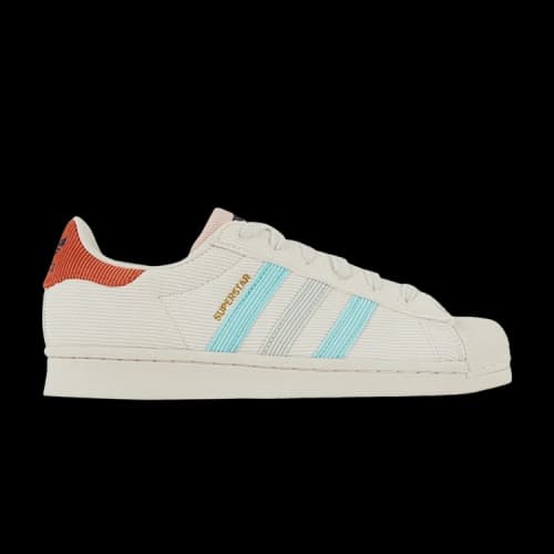 adidas Superstar 'White Brick Red Blue'