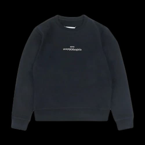 Maison Margiela Logo Sweatshirts 'Black'