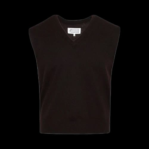 Maison Margiela Gilet 'Dark Brown'