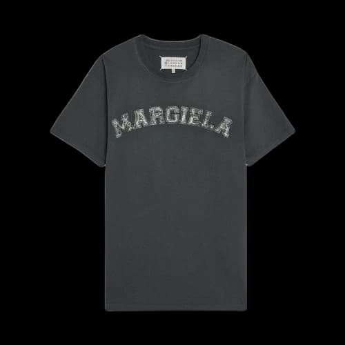 Maison Margiela Overdye Treatment Logo T-Shirt 'Wash Black'