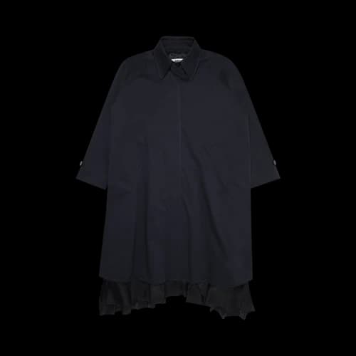 MM6 Maison Margiela Trench Coat With Extended Lining 'Navy'