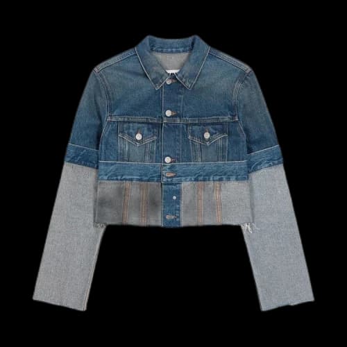 MM6 Maison Margiela Denim Jacket 'Medium Blue'