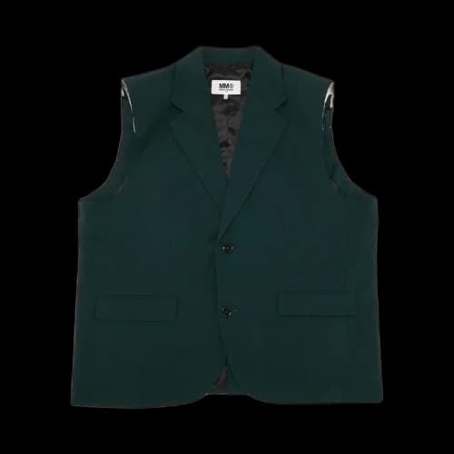 MM6 Maison Margiela Gilet 'Poison Green'