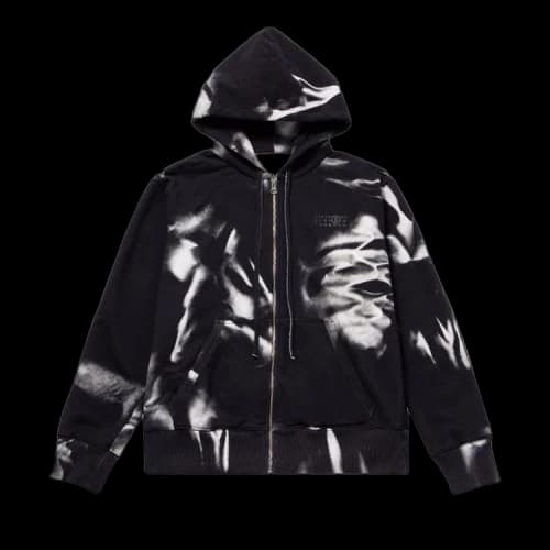 MM6 Maison Margiela Zip Hoodie 'Black'