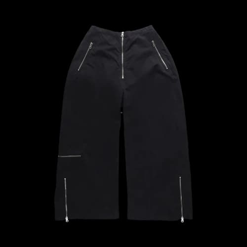 MM6 Maison Margiela Striped Tailored Pants 'Black'