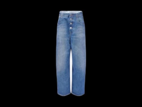 Maison Margiela MM6 Blue Denim Trouser Medium Blue