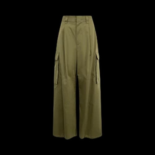 Loewe Cargo Trousers 'Khaki Green'