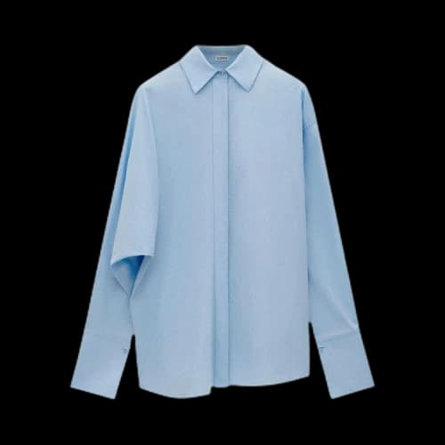 Loewe Draped Shirt 'Baby Blue'