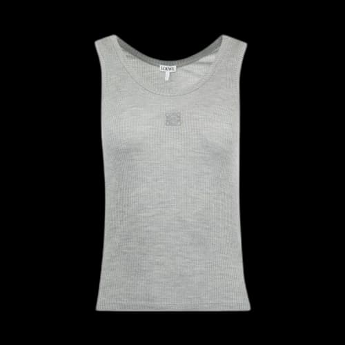 Loewe Anagram Tank Top 'Grey Melange'