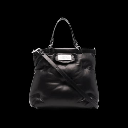 Maison Margiela Glam Slam Top Handle Bag With Crossbody Strap 'Black'