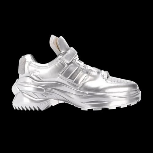 MM6 Maison Margiela Retro Fit Low Top 'Silver'