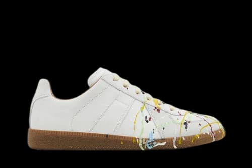 Maison Margiela Replica Low 'Paint Splatter - Grey'
