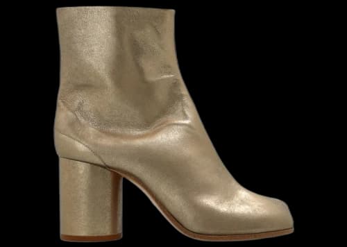 Maison Margiela Tabi Ankle Boot Cream Gold (Women's)