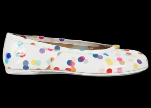 Maison Margiela Tabi Ballerina White/Multi-Color Women's