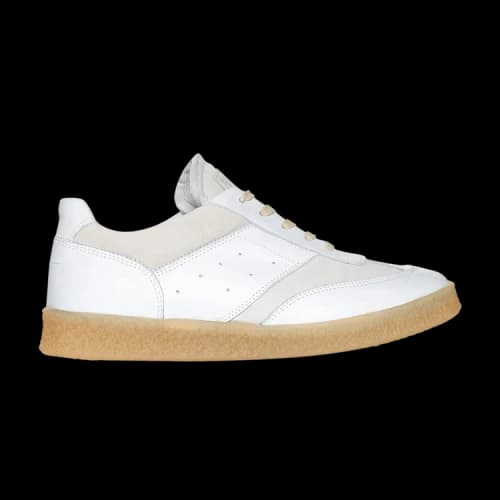 MM6 Maison Margiela Panelled Lace-Up Sneaker 'White Birch'