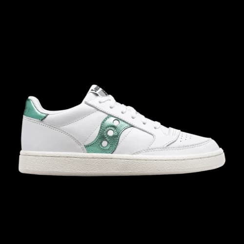 Saucony Jazz Court Metallic 'White Green' (Women's)