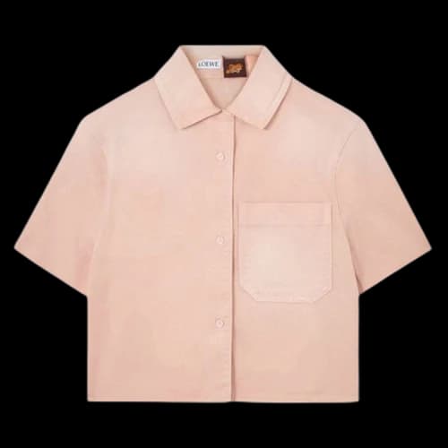 Loewe Short-Sleeve Shirt 'Light Pink'