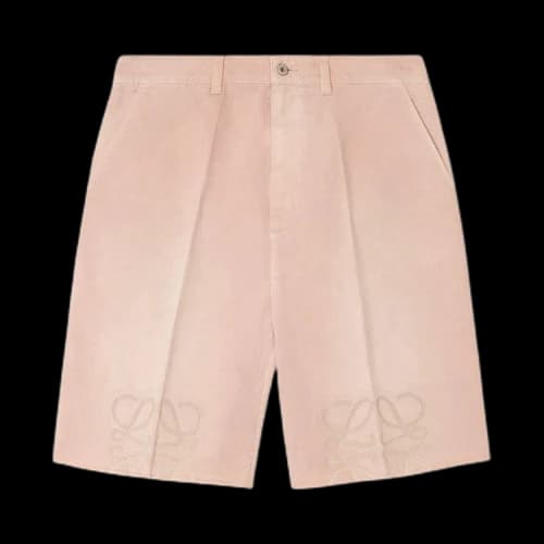 Loewe Anagram Shorts 'Light Pink'