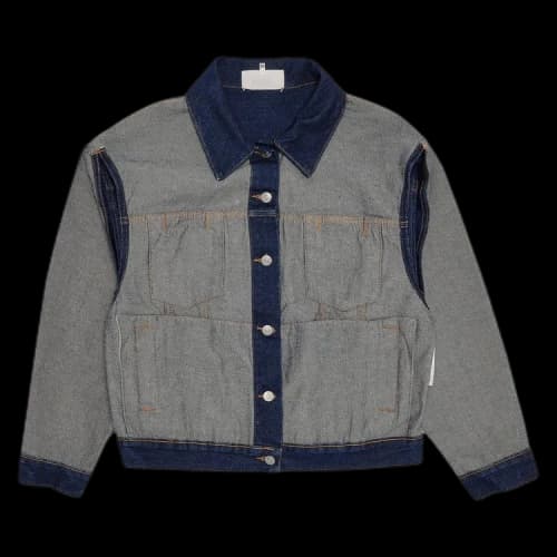 MM6 Maison Margiela Reversed Denim Jacket 'Raw'