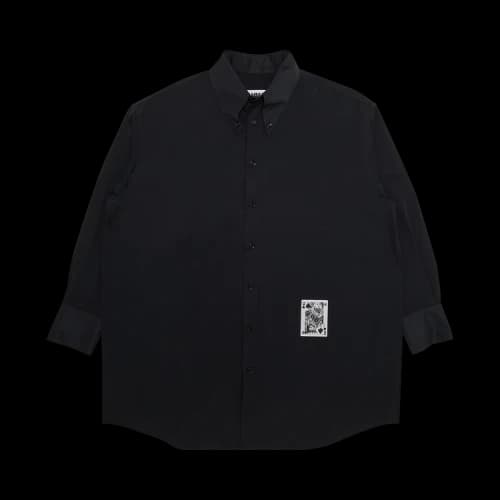 MM6 Maison Margiela Shirt With Patch 'Black'