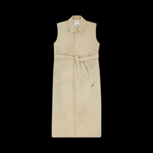 MM6 Maison Margiela Gabardine Gilet 'Beige'