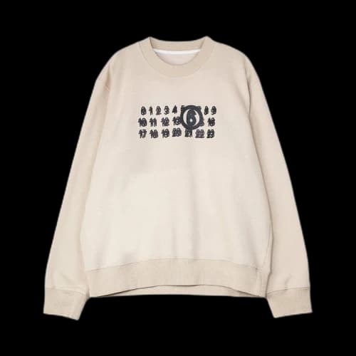 MM6 Maison Margiela Sweatshirt 'Beige'