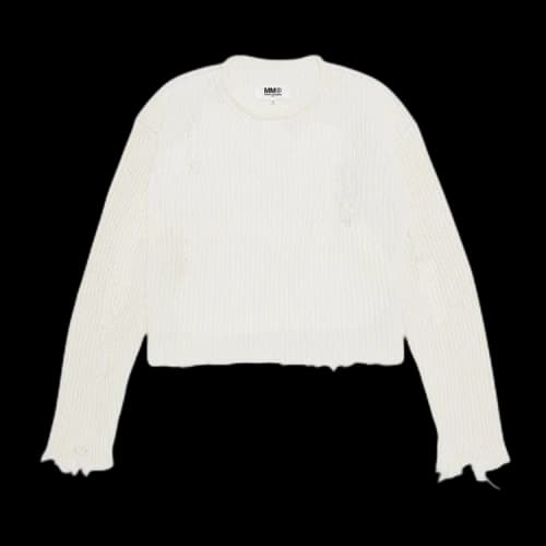 MM6 Maison Margiela Crewneck 'Ivory'